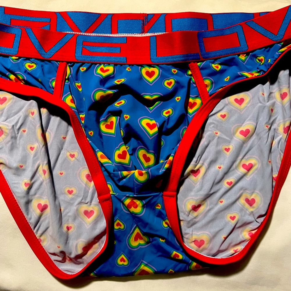 Andrew Christian Pride Love Heart Brief